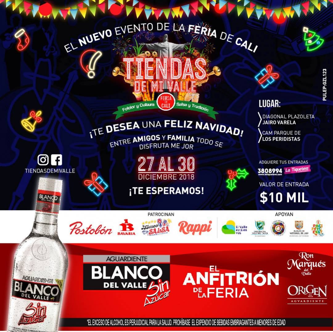 YA HUELE A CAÑA, TABACO Y BREA.. FERIA DE CALI.. CONOCE LA PROGRAMACIÓN