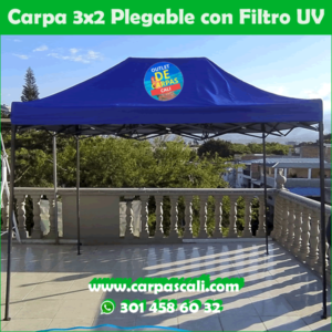 Carpa Plegable 3x2 Con Filtro UV